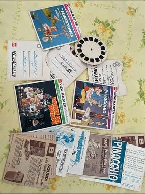 View master slides and booklets